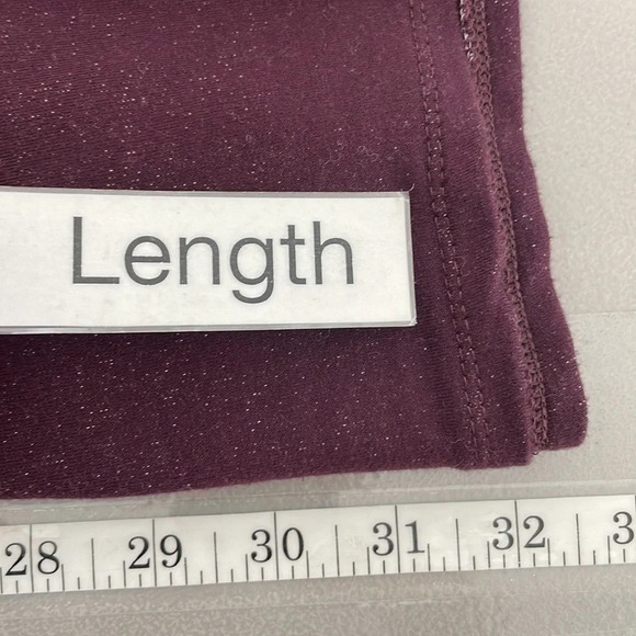 Max Studio Midi Sweater Dress Long Sleeve Maroon Red Size Medium M - Picture 16 of 16